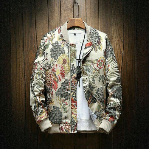 Men japanese embroidery jacket - japanese,