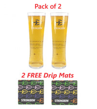 Strongbow Pint Glasses (2pcs)