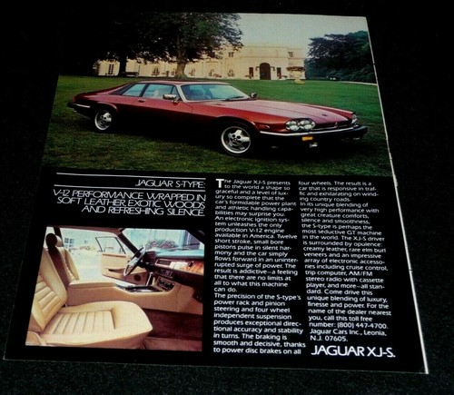 Jaguar coupe 1984 v 12 - jaguar, v-12