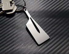 ROWING BLADE Keyring Keychain Key Fob Row Oar Boat Rower Skull Coxed Race Gift