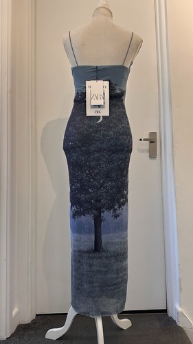 Zara light blue - , tulle