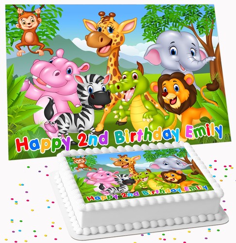 Jungle animals birthday - jungle,