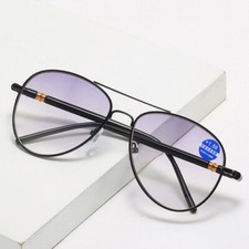 4-In-1 Bifocal Reading Glasses Sunglasses With Blue Light Blocking For Men Women