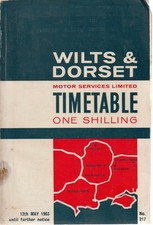 WILTS & DORSET BUS TIMETABLE