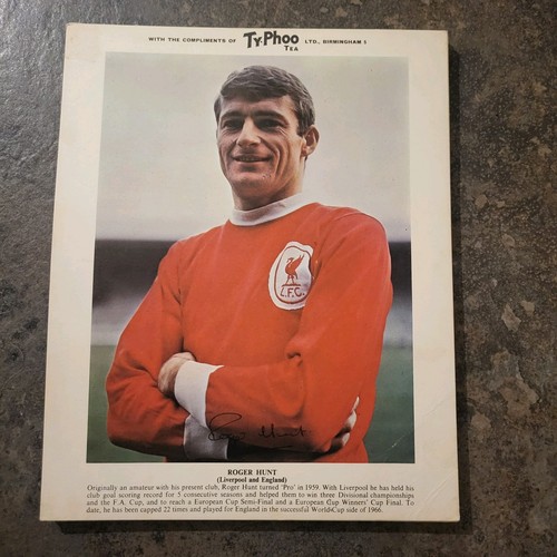 Typhoo football cards - typhoo, roger
