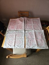 NWOT Set Of 4 18x18 Pillow Covers  Modern, Bohemian, Shabby Chic PINK MIX