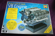 Haynes build your own V8 Engine scale model kit. Motorised, light & sound.