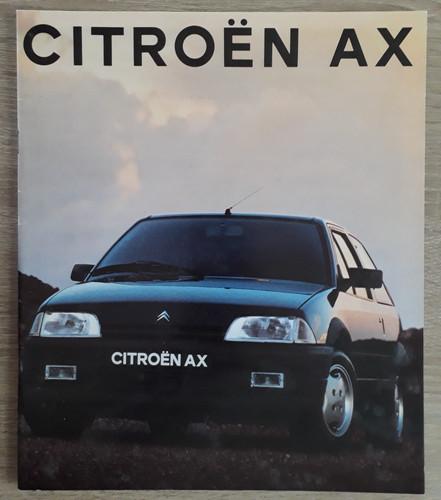 Citroen range brochure - ax,