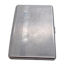 Vintage Chrome Cigarette Case