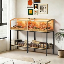 Wooden hamster cage - wooden, tempered