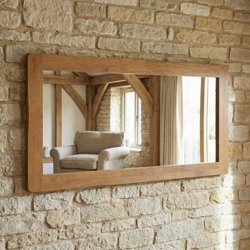 Large wall mirror rustic - wall,