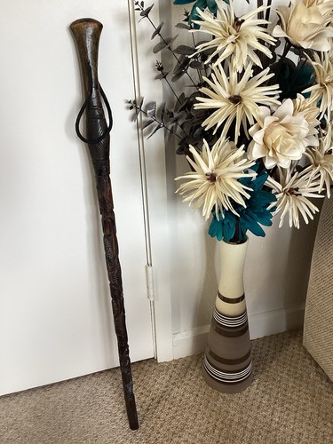 Vintage hand carved ebony - vintage,