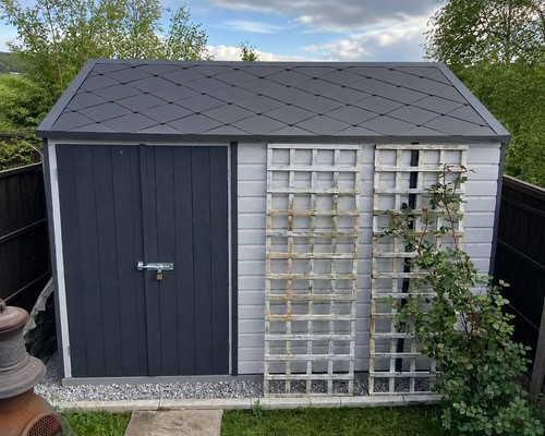 Flat lock roof - roof, tiles.