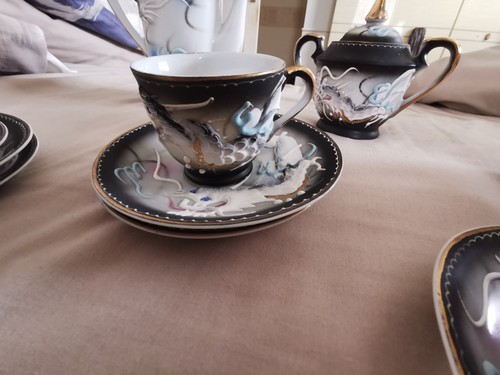 Moriage dragon ware porcelain - moriage,