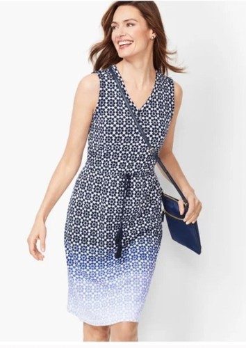 Talbots ombre dress sz l - talbots,