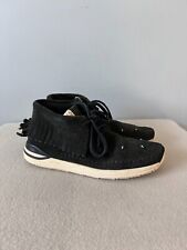 Visvim Maliseet Shaman Mid Folk Moc - Size 8 - Black Suede - NEW