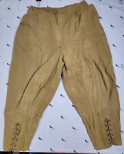 Vintage / Antique Equestrian Riding Breeches Pants, Tan Possible WW1 Militaria
