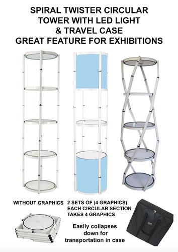 Spiral twister tower pop - twister, pop-up
