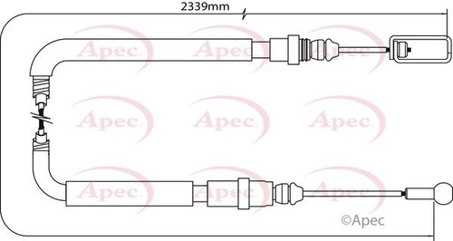 Apec cab1056 parking brake - apec,