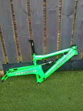 orange patriot full suspension mountain bike frame 16" medium 26" wheel