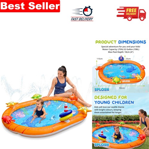 Safe inflatable sealife splash - sealife,