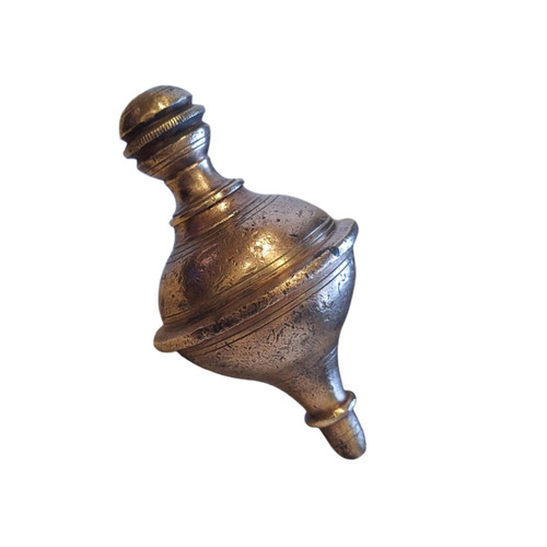 Vintage solid brass hollow - solid,