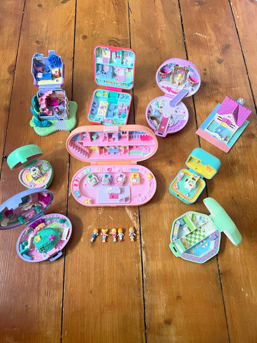 Polly pocket doll playset lot - pocket,