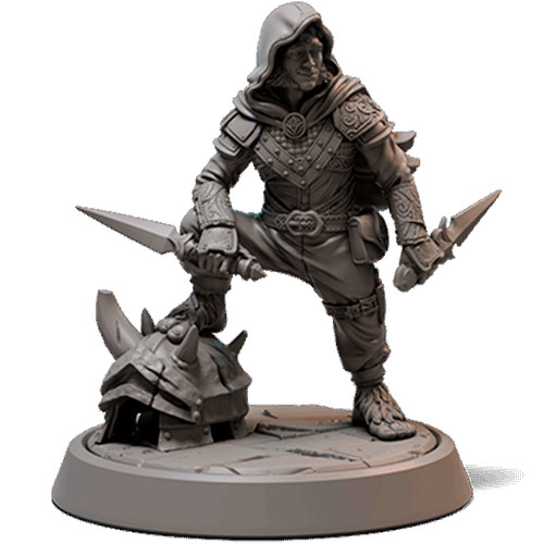 Dnd merric halfling rogue mini - halfling,