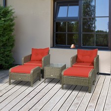 5pc Outdoor Patio Furniture