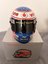 F1 1/2 Scale Helmet Jenson Button 2010 Formula 1 Season McLaren Mercedes