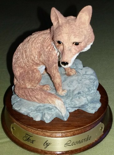 Small fox figurine - fox,