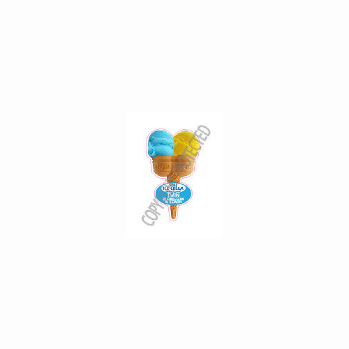 Ice cream van - ice, twin