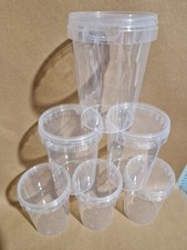 550ml Clear Plastic Tamper