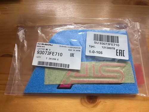 Genuine subaru sti rear - subaru, boot