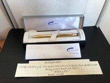 Cross Century 11 4502WG 10k Rolled Gold / Gold Filled Ballpoint Pen