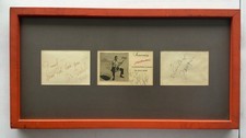 Framed Celebrity Autographs