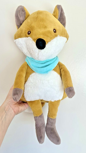 Fox plush large - fox, soft