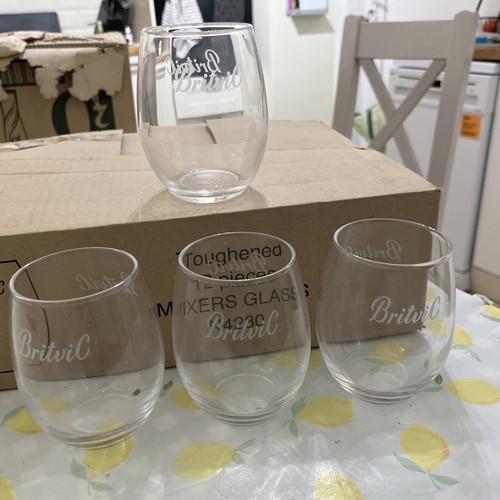 Britvic mixer glasses - britvic, new