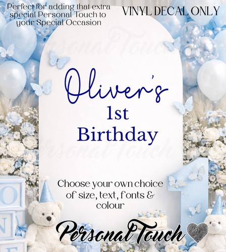 Custom personalised birthday - custom,
