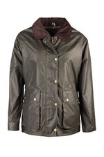 Ladies utility wax jacket - utility,