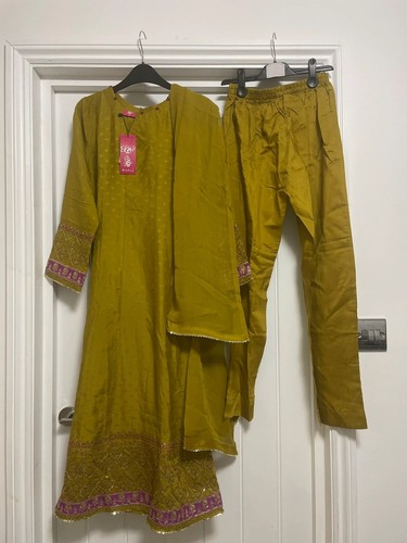 Rafia mehndi green - green, and