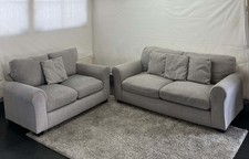 SCS Grey 2/3 Sofa Set High