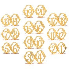  20 Pcs Clear Table Number