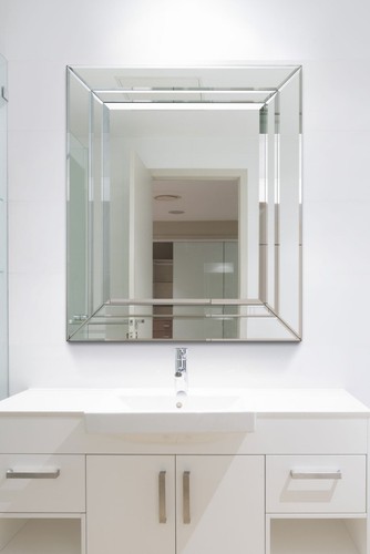 Large mirror silver - mirror, doubled