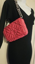 ZARA Hot Pink Quilted Mini