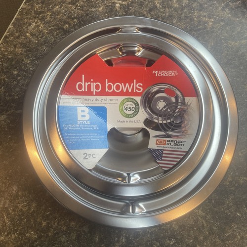 Range kleen 2pc chrome style - 2pc,