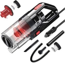 Powerful  Car Vacuum Cleaner, 150W 7000PA Handheld Vacuum Cleaner Wet/Dry