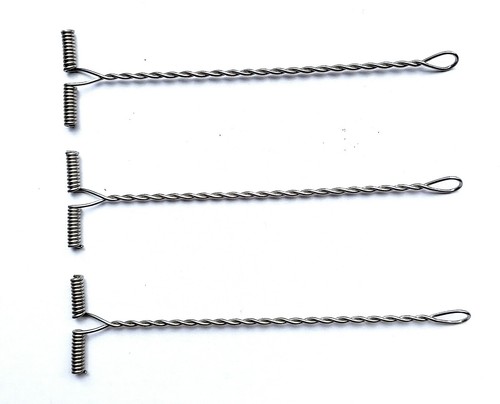 Stainless twisted wire booms - wire,