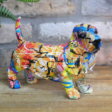 Basset Hound Graffiti Art