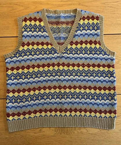 Hand knitted wool - knitted,
